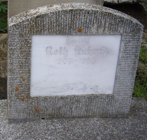 Roth Richard 1906-1944 Grabstein